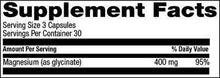 Livamed - Magnesium Glycinate 400 mg Veg Caps - Livamed Vitamins