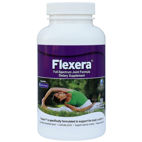 WORLD NUTRITION Flexera Joint Support Supplement | Glucosamine, Chondroitin, OptiMSM, Boswellia, Turmeric, BioCell Collagen II Supports Joint Comfort & Mobility (180 Capsules)