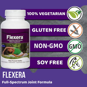 WORLD NUTRITION Flexera Joint Support Supplement | Glucosamine, Chondroitin, OptiMSM, Boswellia, Turmeric, BioCell Collagen II Supports Joint Comfort & Mobility (180 Capsules)