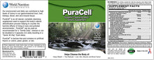 PuraCell Detox Maximum Strength Cleanse Supplement | Powerful, Fast Acting Natural Detoxifier Blend by World Nutrition Helps Reduce Toxic Buildup in Liver & Kidneys, Remove Mycotoxins (120 Count)