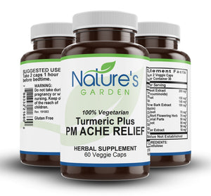 Turmeric Plus PM Ache Relief - 60 Veggie Caps