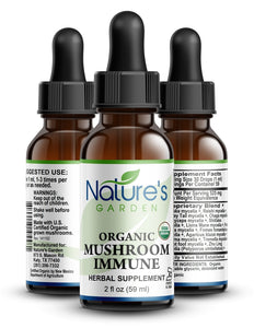 MUSHROOM IMMUNE - 2 oz Liquid Herbal Formula