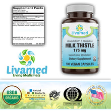 Milk Thistle 175 mg Veg Caps 100 Count