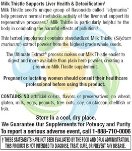Milk Thistle 175 mg Veg Caps 100 Count
