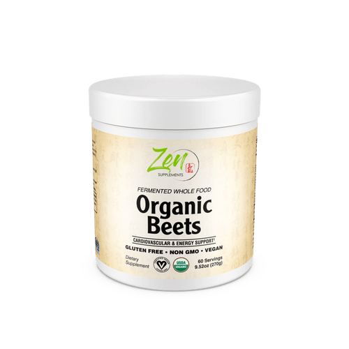 Fermented Whole Food Organic Beets Powder 4.76oz 30 Servings Superfood