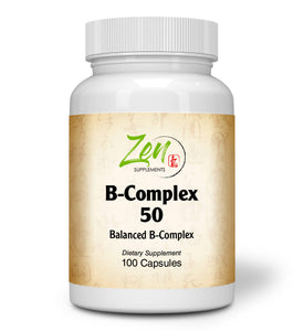 B-Complex Vitamins 50 - 100 Caps
