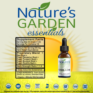 CHOL-LOW  - 1 oz Liquid Herbal Formula