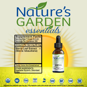 Stevia - 2 oz Liquid- Single Alcohol Free - Sugar Substitute